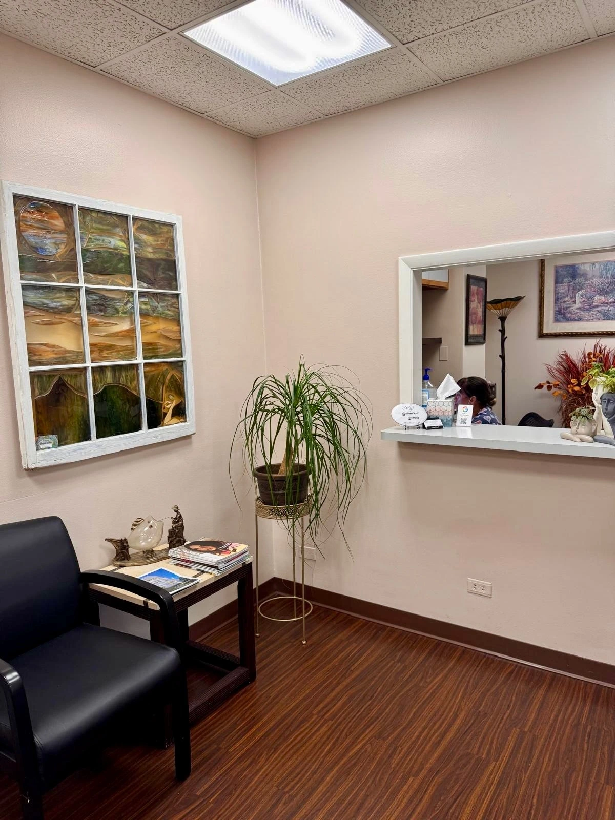 Modern dental studio interior