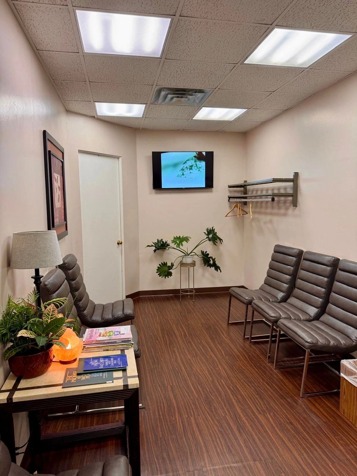 Modern dental studio interior